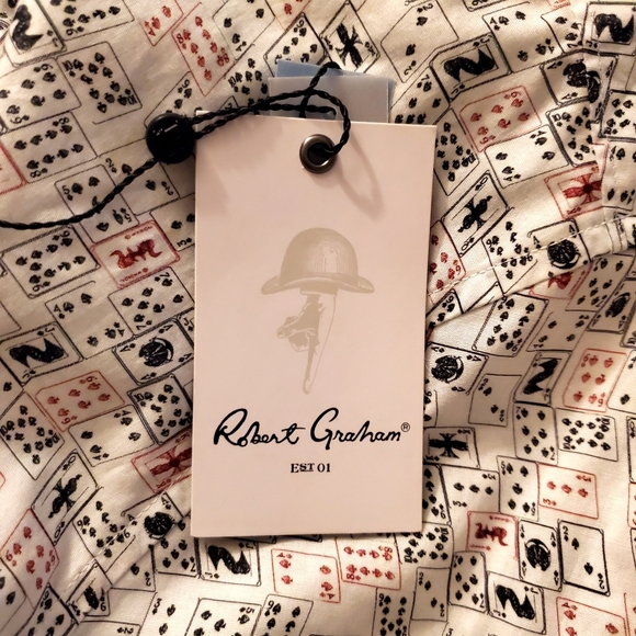 ROBERT GRAHAM High Card Poker Fit Shirt 3XL - Picture 7 of 7